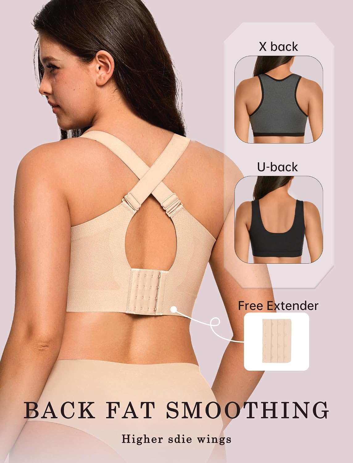 Seamless Jelly Support Wireless Bra