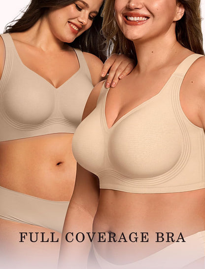 HaloFrom Seamless Jelly Support Wireless Bra