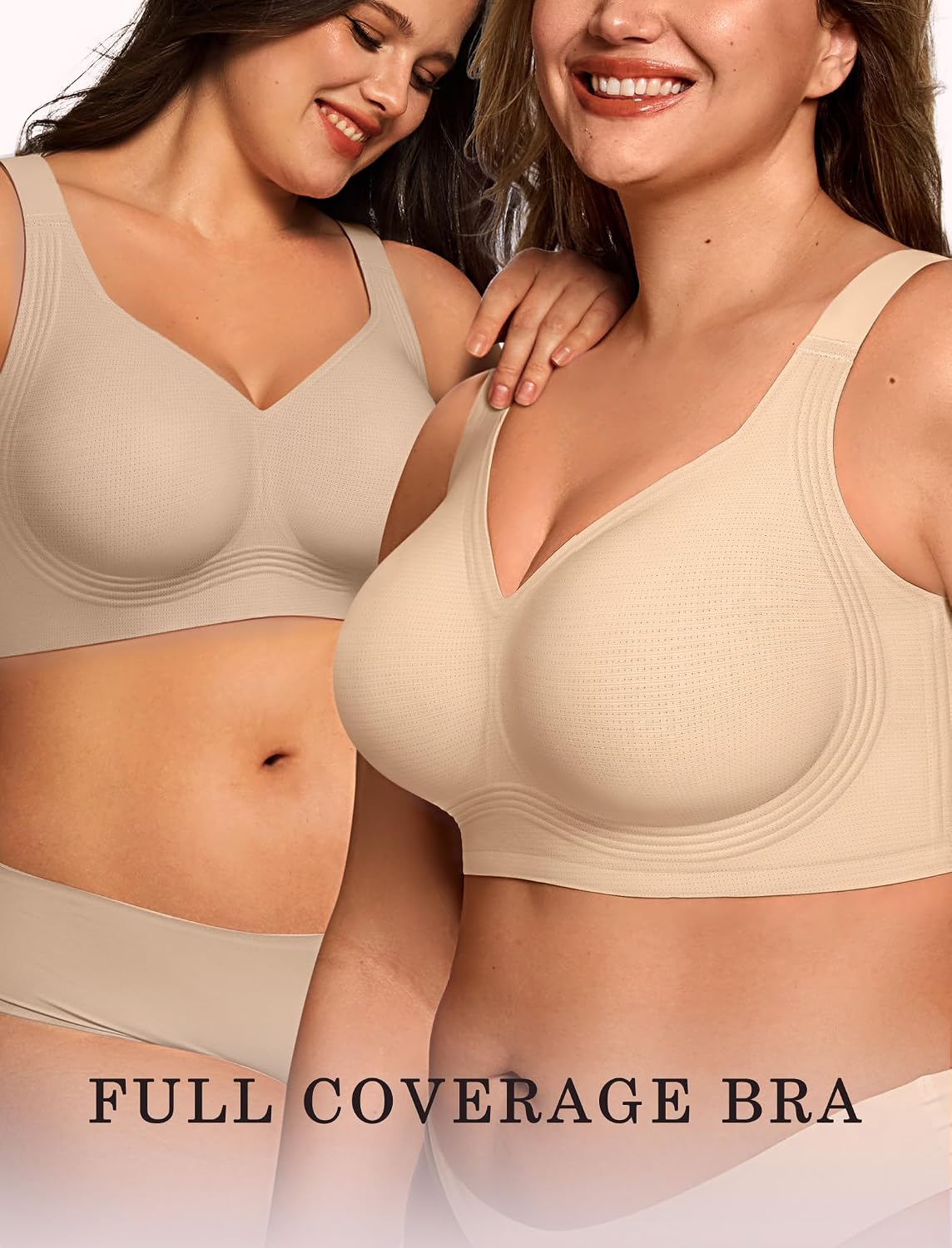 Seamless Jelly Support Wireless Bra